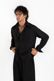 Black MEN’S ESSENTIALS CO-ORD SET CLEAN LUXURY FIT