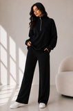 Rib Premium Quality Winter 2-Pcs Tracksuit. CWTS-36