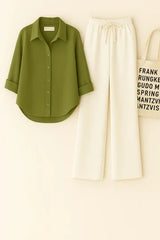 Luxe Co-Ord Set – Pista & Skin
