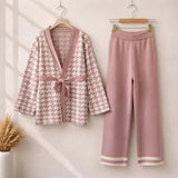 Belt Style Premium Quality Winter 2-Pcs Co-Ord Set. CWTS-34