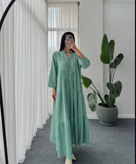 Turkish Long Flair Maxi