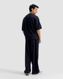 Navy Blue Round Neck Tracksuit