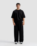 Black Round Neck Tracksuit