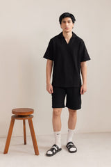 Black Short Sleeve SummerSuit