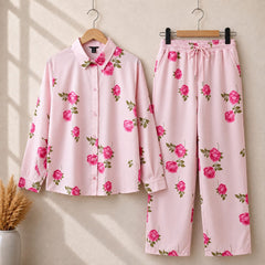 Summer Printed Luxe CoOrd Set