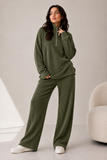 Rib Premium Quality Winter 2-Pcs Tracksuit. CWTS-36