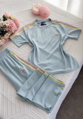 Pastel Stripe Premium 2-Piece Tracksuit