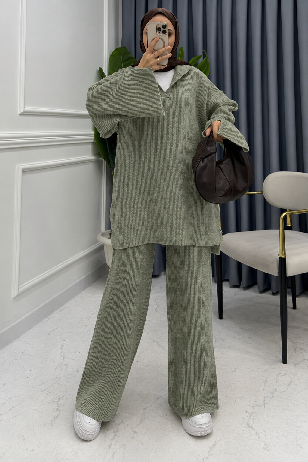 Whisper Textured Knit Co-Ord Set