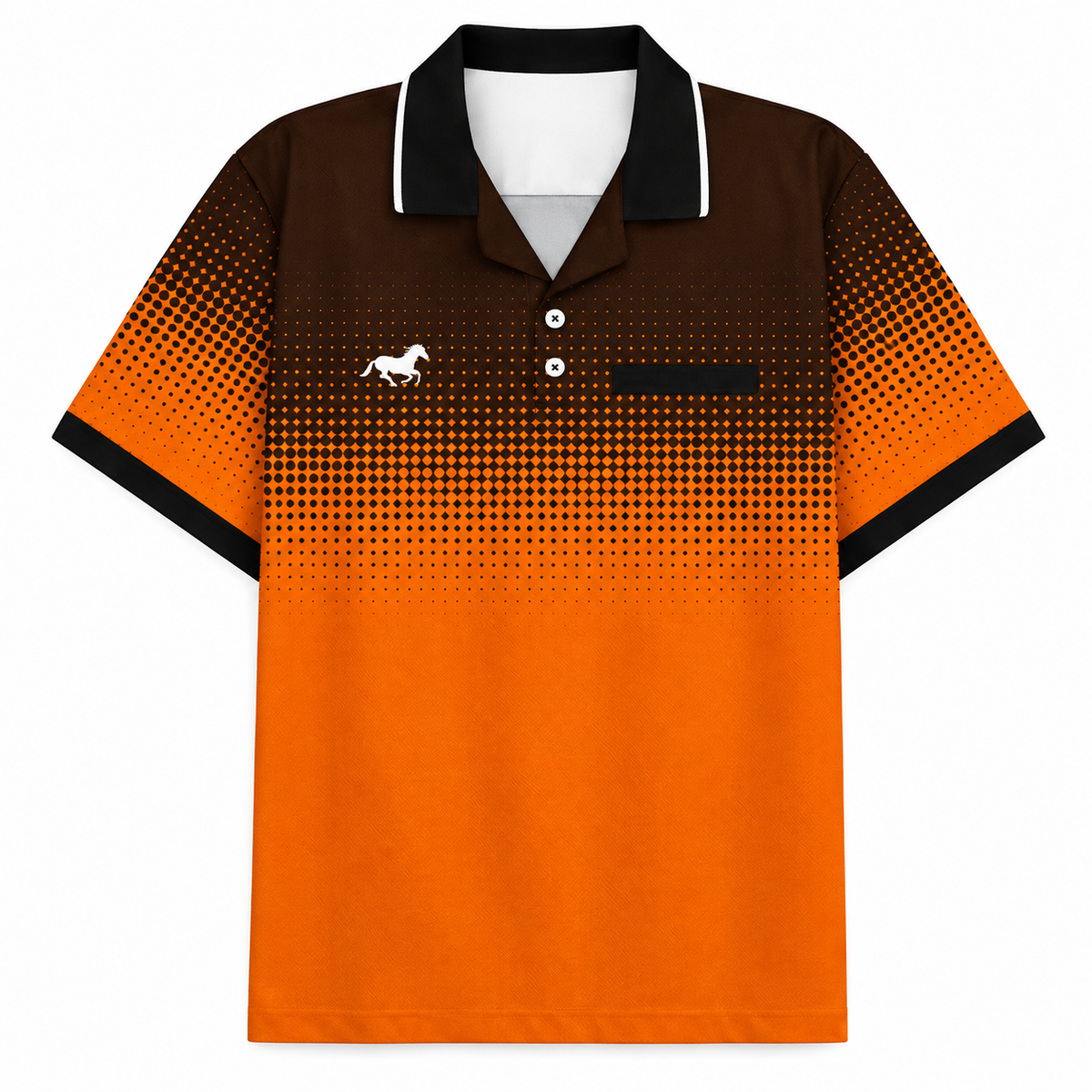 KNITTED DOT POLO