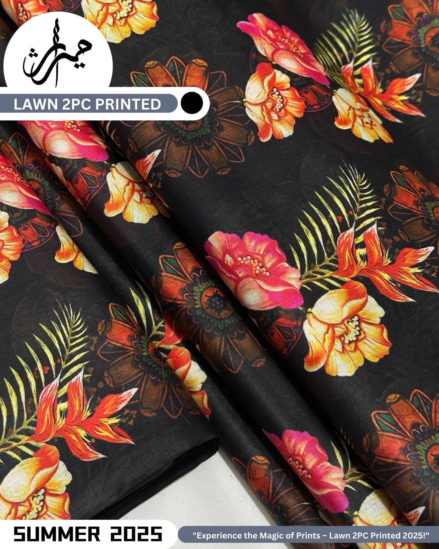 Khaadi Printed Lawn – Elegant & Breathable Summer Fabric