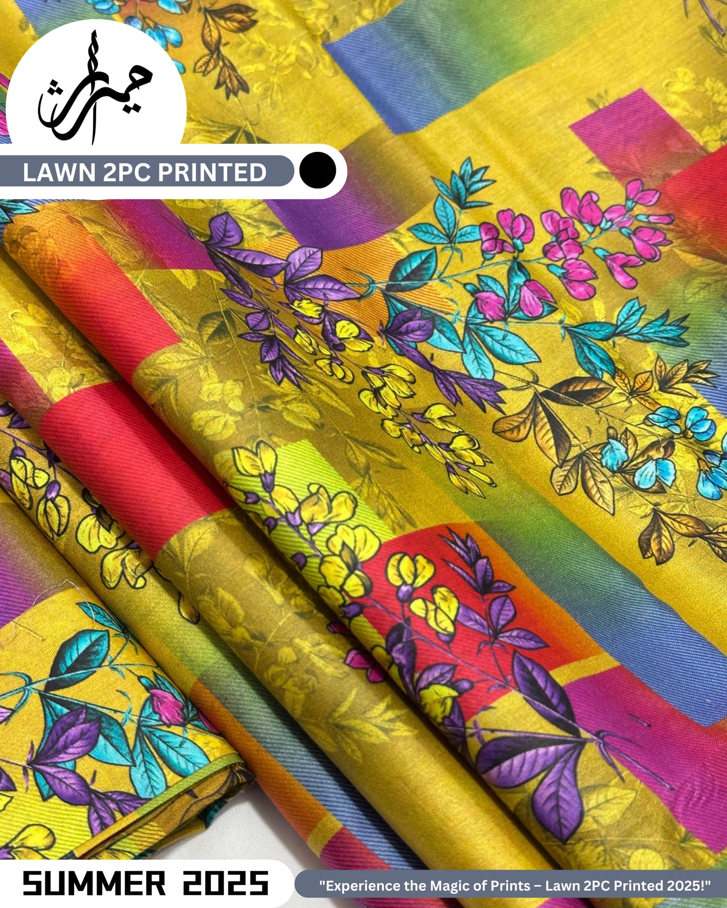 Khaadi Printed Lawn – Elegant & Breathable Summer Fabric