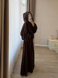 Elegance Modest 2-Piece Abaya Set