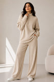Rib Premium Quality Winter 2-Pcs Tracksuit. CWTS-36