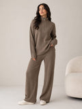 Rib Premium Quality Winter 2-Pcs Tracksuit. CWTS-36