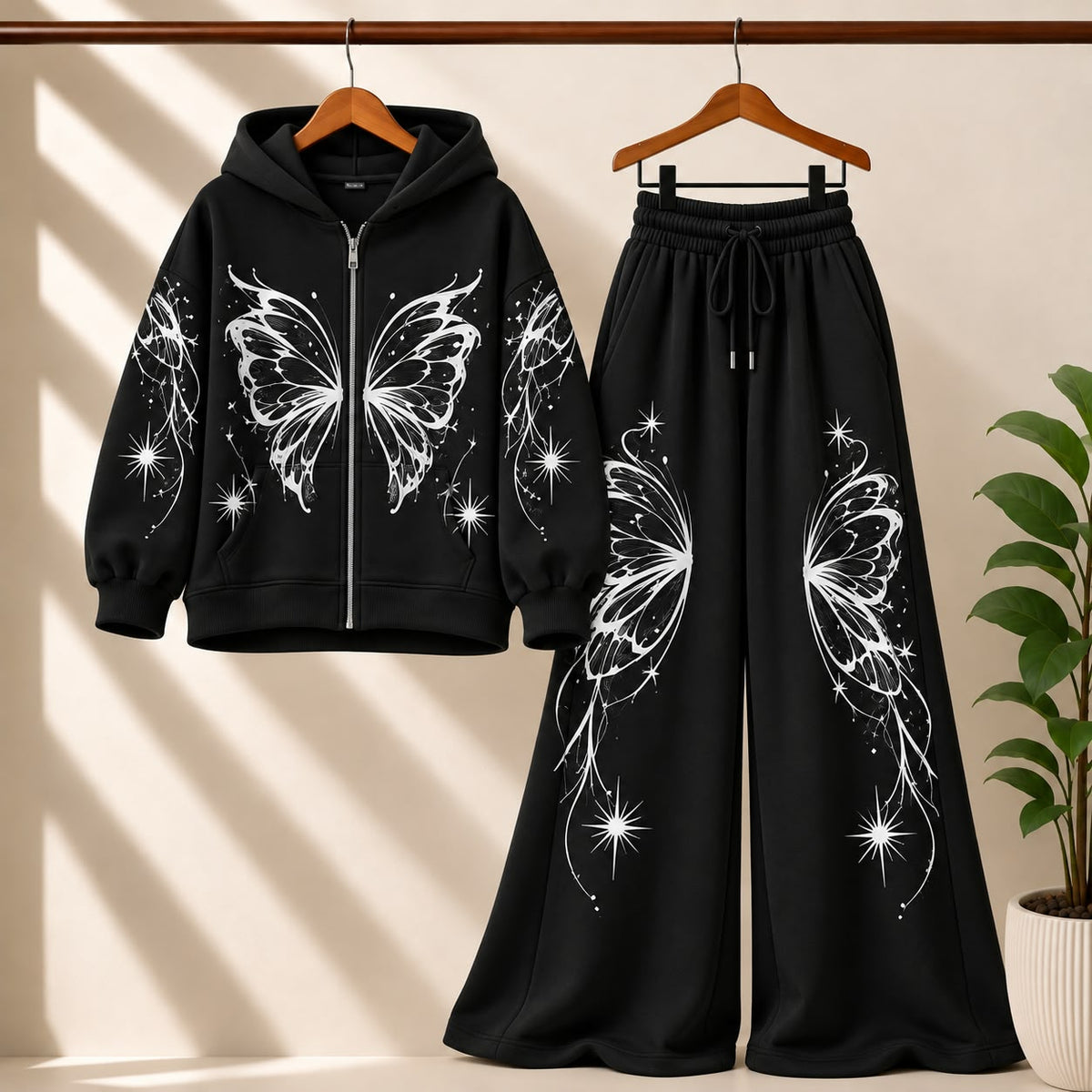 Fairy Wing Zip-Up CoOrd Set