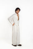 White MEN’S ESSENTIALS CO-ORD SET CLEAN LUXURY FIT