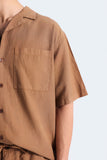 Brown MEN’S ESSENTIALS CO-ORD SET CLEAN LUXURY FIT