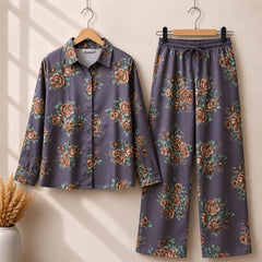 Summer Printed Luxe CoOrd Set