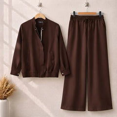 4 Pocket Style Premium Quality Winter 2-Pcs Tracksuit. CWTS-38