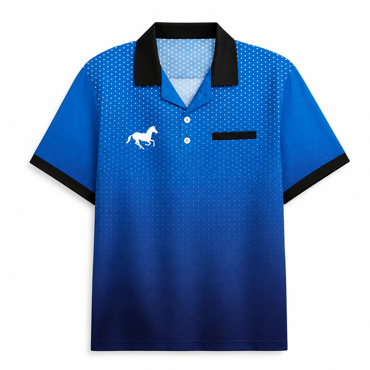 KNITTED DOT POLO