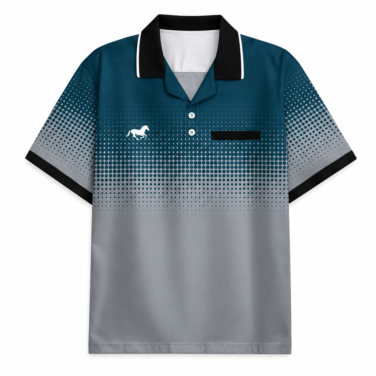 KNITTED DOT POLO