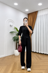 Tie-Waist Fuxion Co-Ord Set