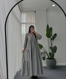 Turkish Long Flair Maxi