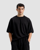 Black Round Neck Tracksuit