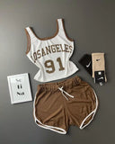 Los Angeles 91 Shorts & Top