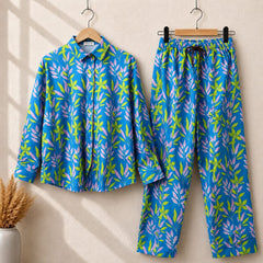 Summer Printed Luxe CoOrd Set