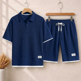 Short Sleeve Round Neck SummerSuit