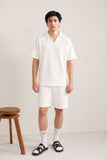 White Short Sleeve SummerSuit