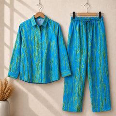 Summer Printed Luxe CoOrd Set