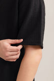 Black Short Sleeve SummerSuit