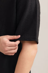 Black Short Sleeve SummerSuit