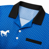 KNITTED DOT POLO