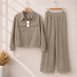 6 Pocket Style Premium Quality Winter 2-Pcs Tracksuit. CWTS-37