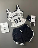 Los Angeles 91 Shorts & Top