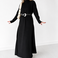 Trendy Roll Neck Style knit CoOrd Set
